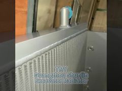 EX100-1 Ekskavatör Uygulaması için TMY Yüksek Performanslı Kaliteli Hidrolik Yağ Radyatörü