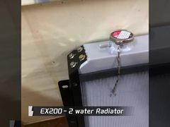 Hitachi Ekskavatör EX200-2 EX200-3 6BG1 için Su Tankı Radyatörü 4287043