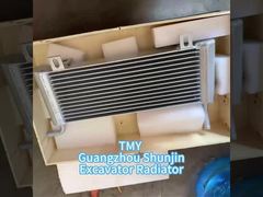 Yanmar 50 için Ekskavatör Soğutma Sistemi Yağ Soğutucu Radyatör