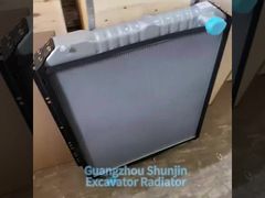 View TMY SK200-5.5 Water Radiator For Doosan Excavator Cooling Demo