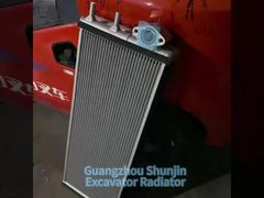View TMY Excavator Cooling for Komatsu PC160LC-7 Oil Cooler Radiator 21K-03-71121 Demo