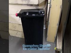 View TMY ZE230 ZE210 Water Radiator For Zoomlion Crawler Excavator Cooling Demo