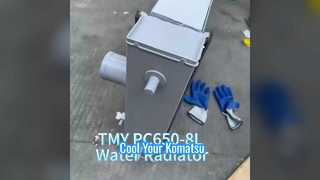 Komatsu Radiator PC650-8L 21M0321110 Aluminum