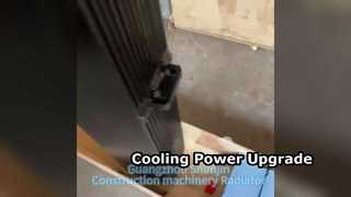 Excavator Radiator 108-2387 Aluminum High Performance