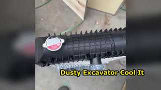 Excavator Radiator Upgrade E432D 1403634