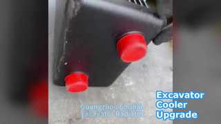 Excavator Oil Radiator D8R Cooler Upgrade