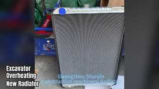 Hitachi Excavator Radiator EX450H-5 Replacement