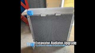 Heavy Duty Excavator Oil Radiator E307