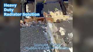 Heavy Duty Excavator Oil Radiator SK200-1