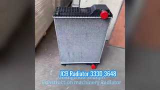 JCB Wheel Loader Radiator 333D 3648 New Aluminum