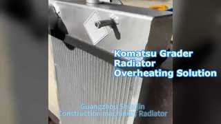 Komatsu Grader Radiator TMY GD705-5 Water Cooling