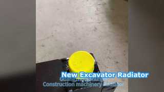 Excavator Radiator 334-3325 Aluminum New
