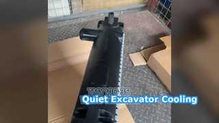 Quiet Excavator Radiator Yanmar VIO35 Cooling