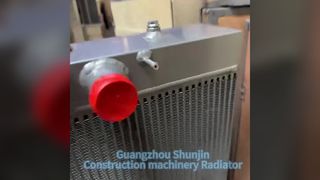 SANY SY215-9 Excavator Radiator Upgrade